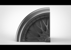 Classic 2 Piece Design Wheel Bookends 經典雙片式輪圈書擋