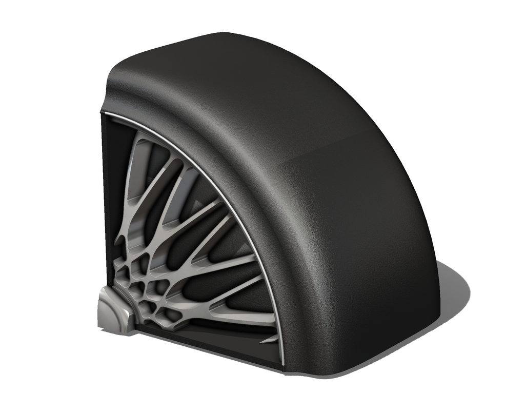Classic 2 Piece Design Wheel Bookends 經典雙片式輪圈書擋