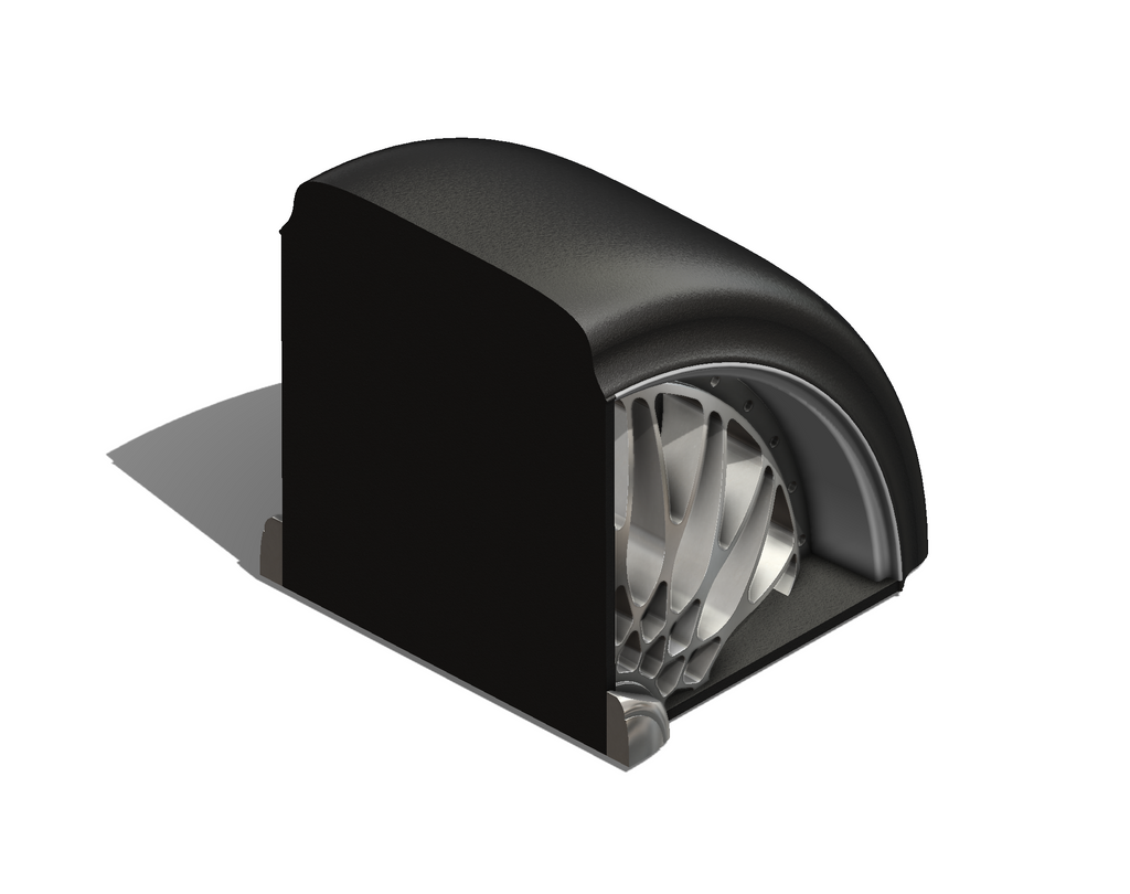 Classic 2 Piece Design Wheel Bookends 經典雙片式輪圈書擋
